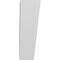 Ekena Millwork 3 1/2-in. W x 12-in. D x 12-in. H Traditional Architectural Grade PVC Knee Brace BRCP035X12X12TRA - alternate 2